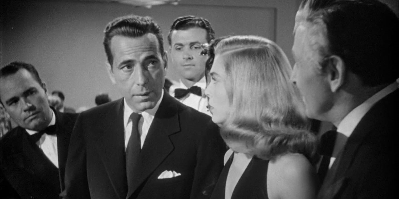 Humphrey Bogart (Rip Murdock) and Lizabeth Scott (Coral Chandler) in Dead Reckoning