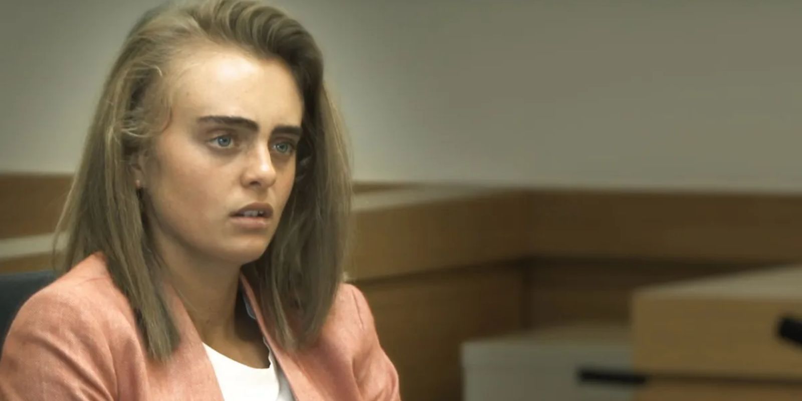 Michelle Carter during her trial, as depicted in &lsquo;I Love You, Now Die&rsquo;