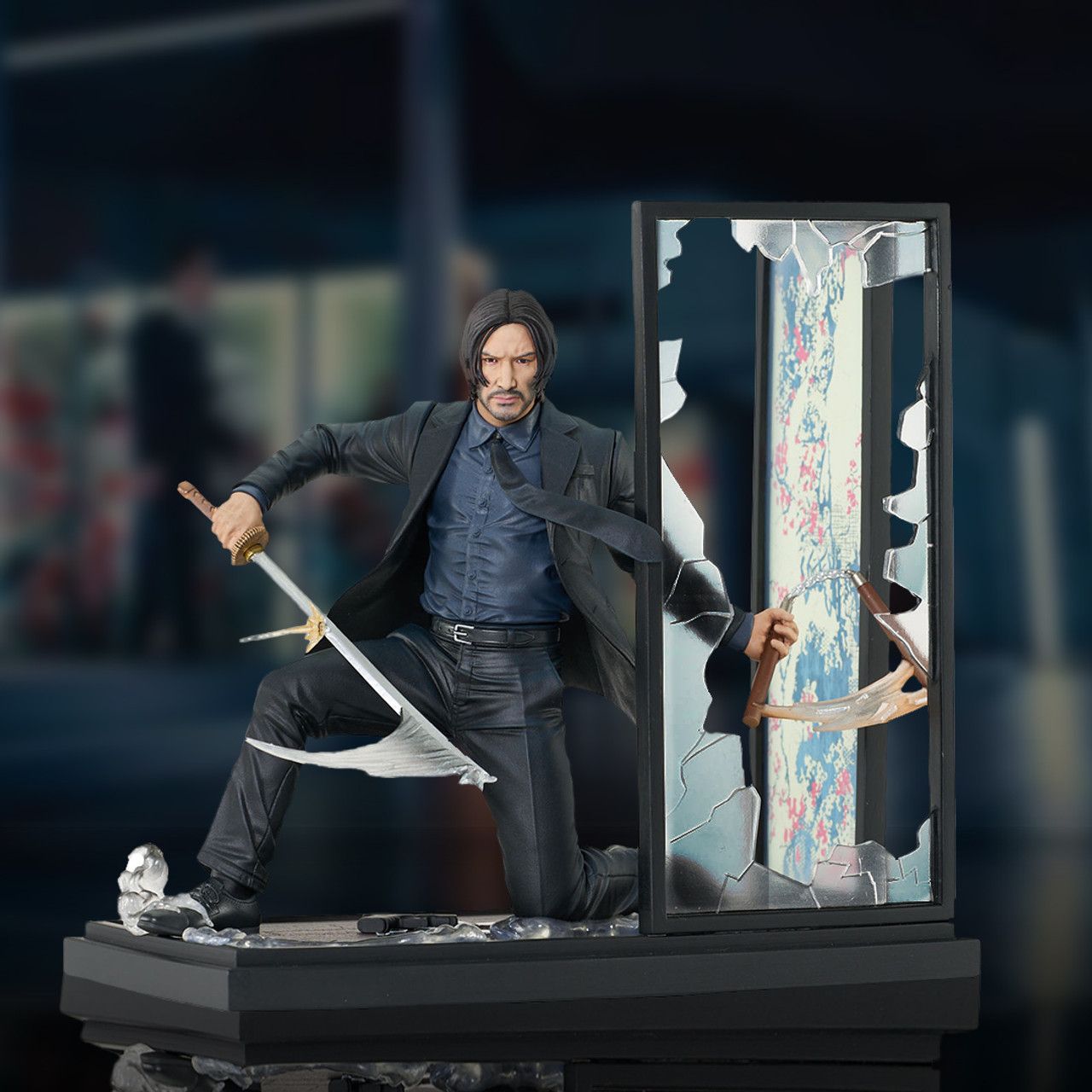 John Wick Diamond Select Toys Figure Based on Keanu Reeves