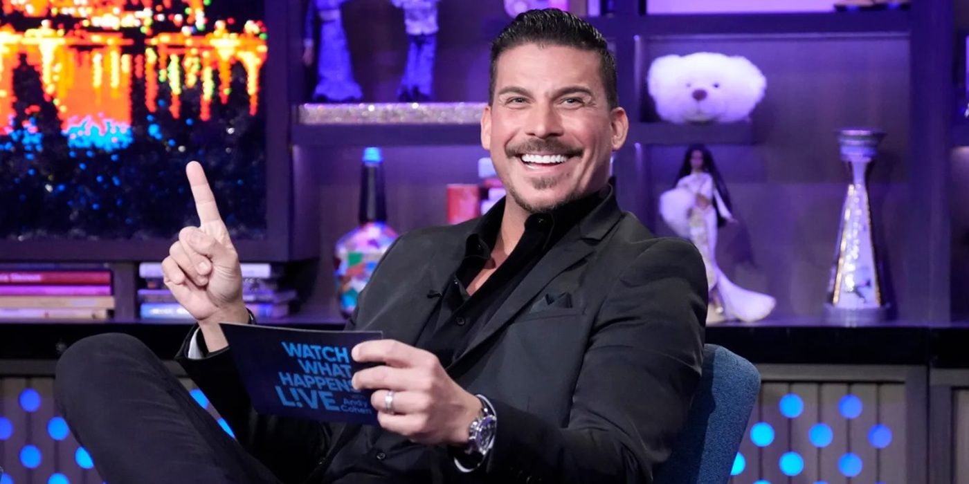 A estrela do vale Jax Taylor em 'O que o que acontece ao vivo com Andy Cohen'