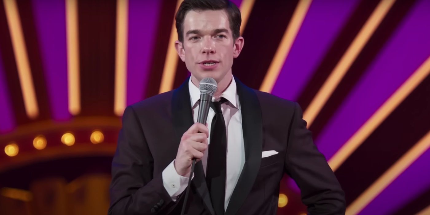 John Mulaney during his comedy set for Kid Gorgeous at Radio City