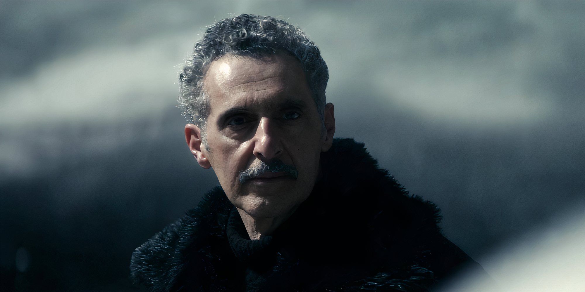John Tururro as Irving in Severance looking to someone
