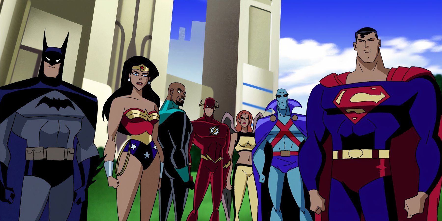 Justice League Unlimited animated series cast.