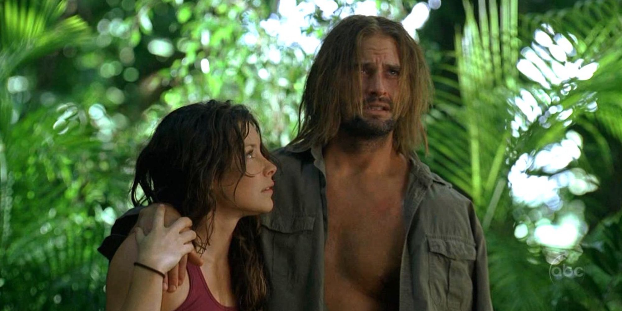 Kate and Sawyer in Lost