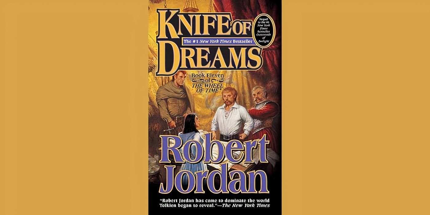 the front cover of &lsquo;knife of dreams&rsquo; by robert jordan