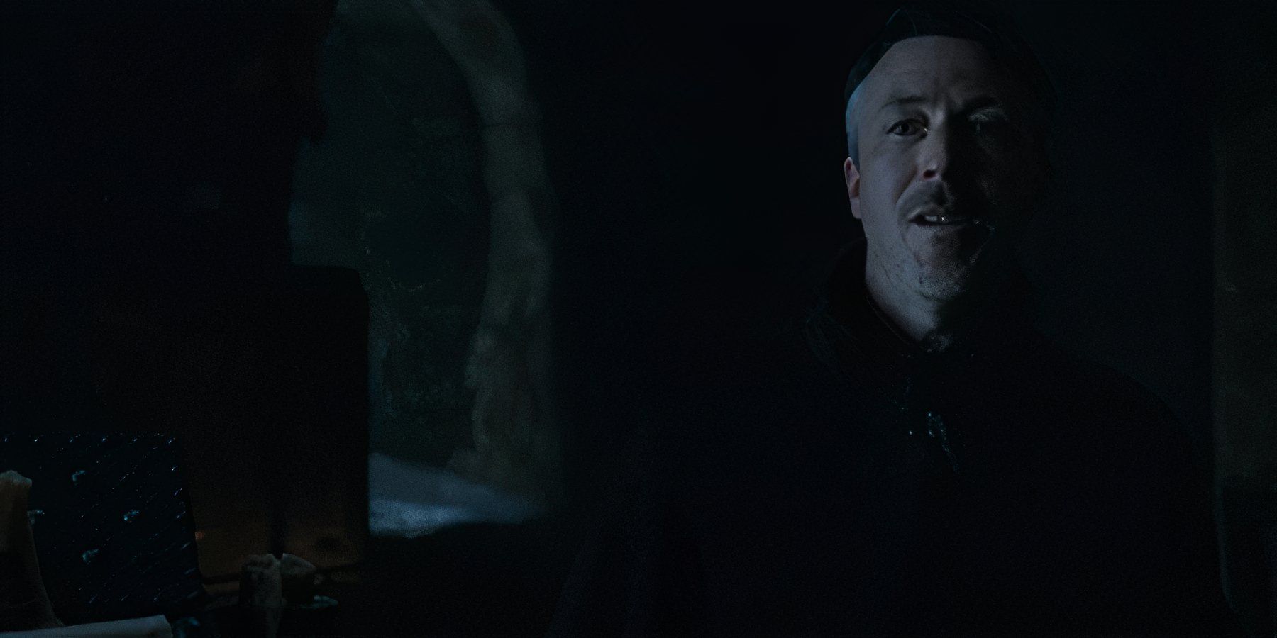 Littlefinger speaking to Sansa in Season 7 Episode 7 of Game of Thrones.