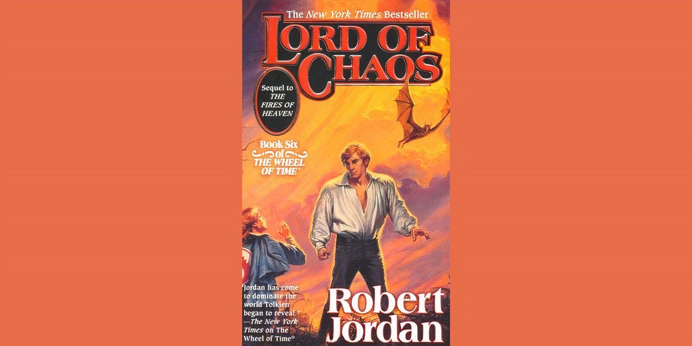 the front cover of &lsquo;lord of chaos&rsquo; by robert jordan