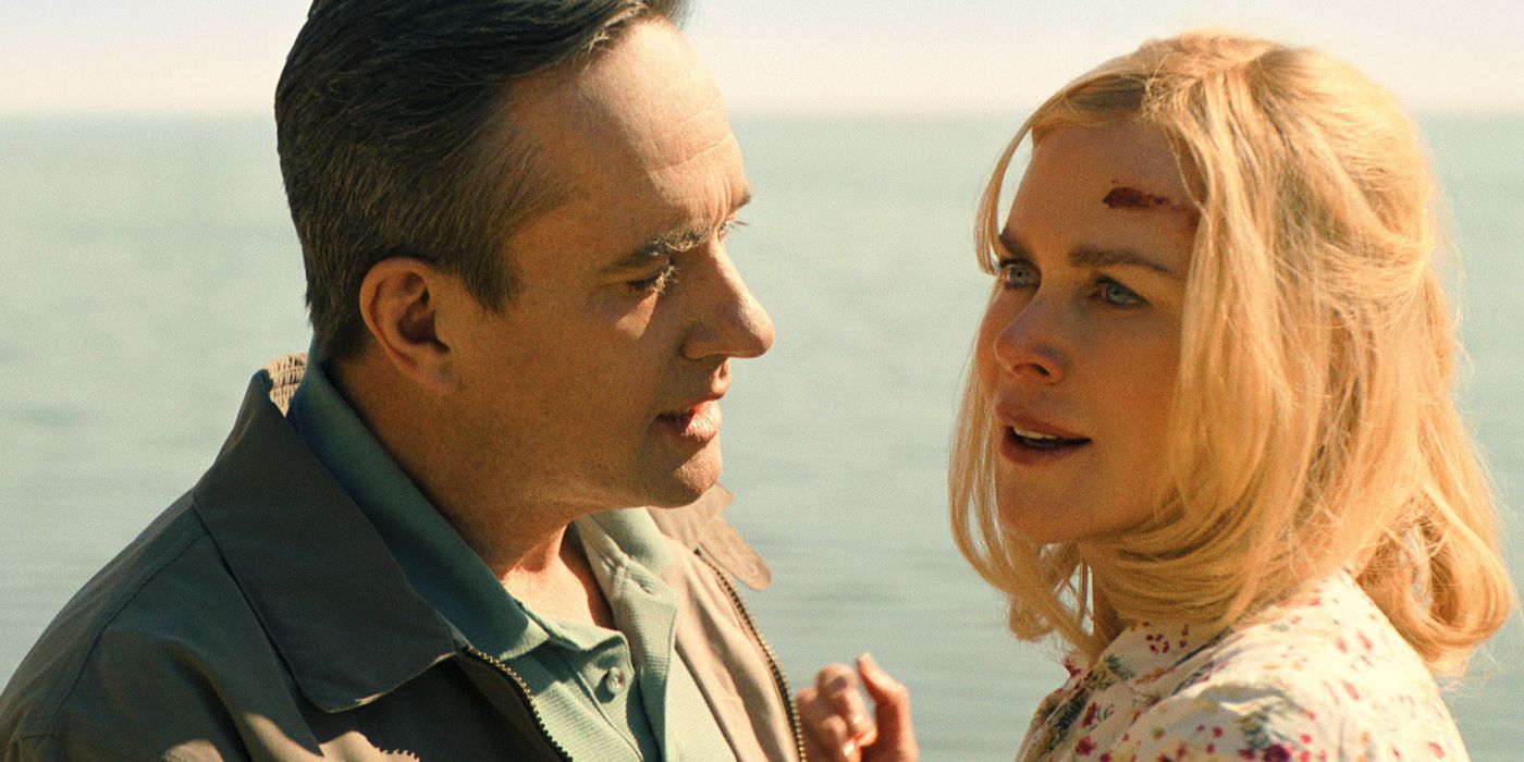 Matthew Macfadyen and Nicole Kidman in Holland.