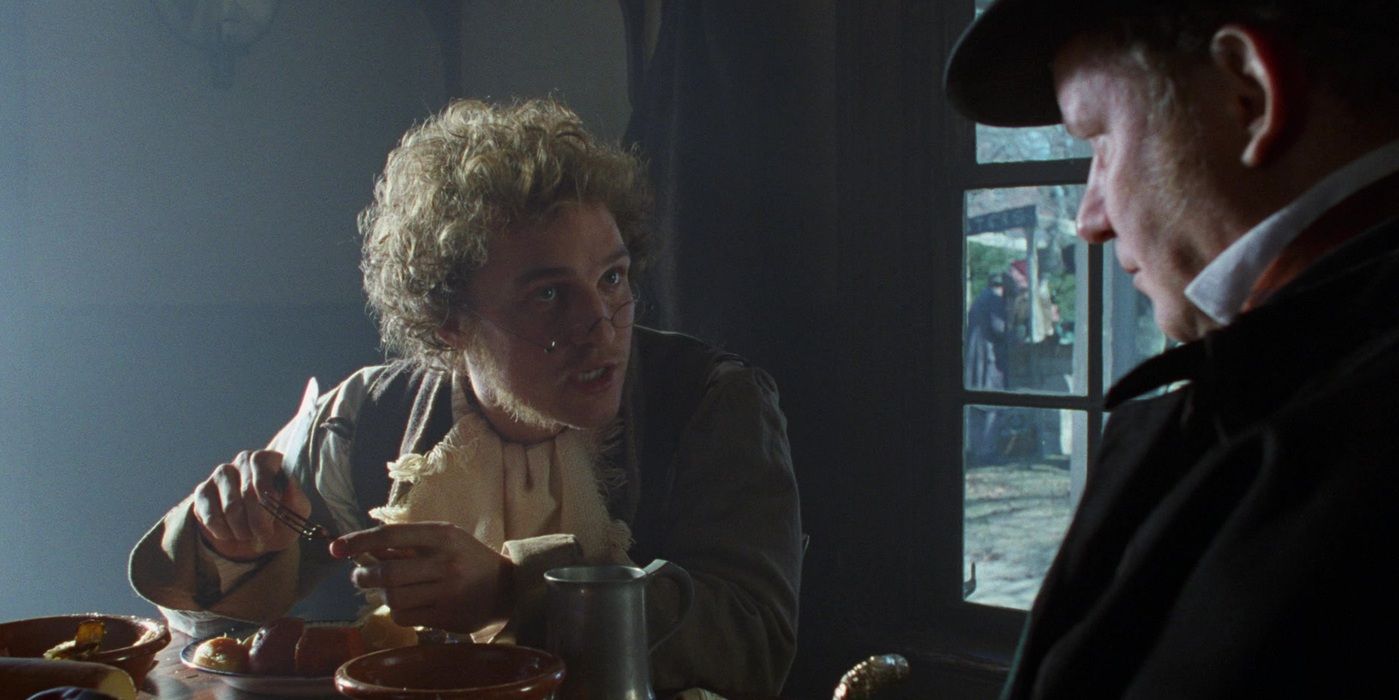 Matthew McConaughey and Stellan Skarsgard in Amistad