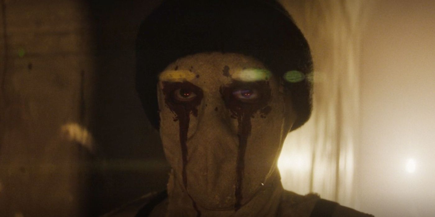 Muse spotting Daredevil's (Charlie Cox) approach in 'Daredevil: Born Again' Episode 6.