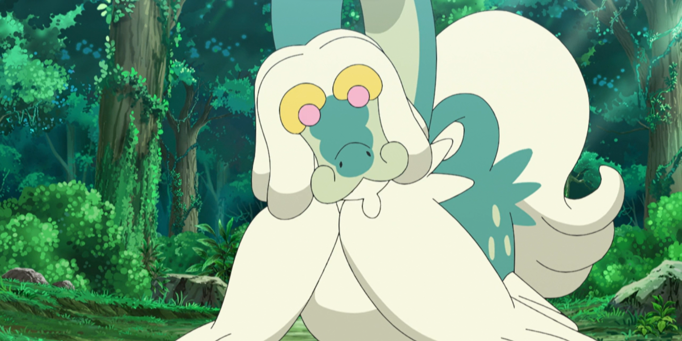 Drampa in a forest