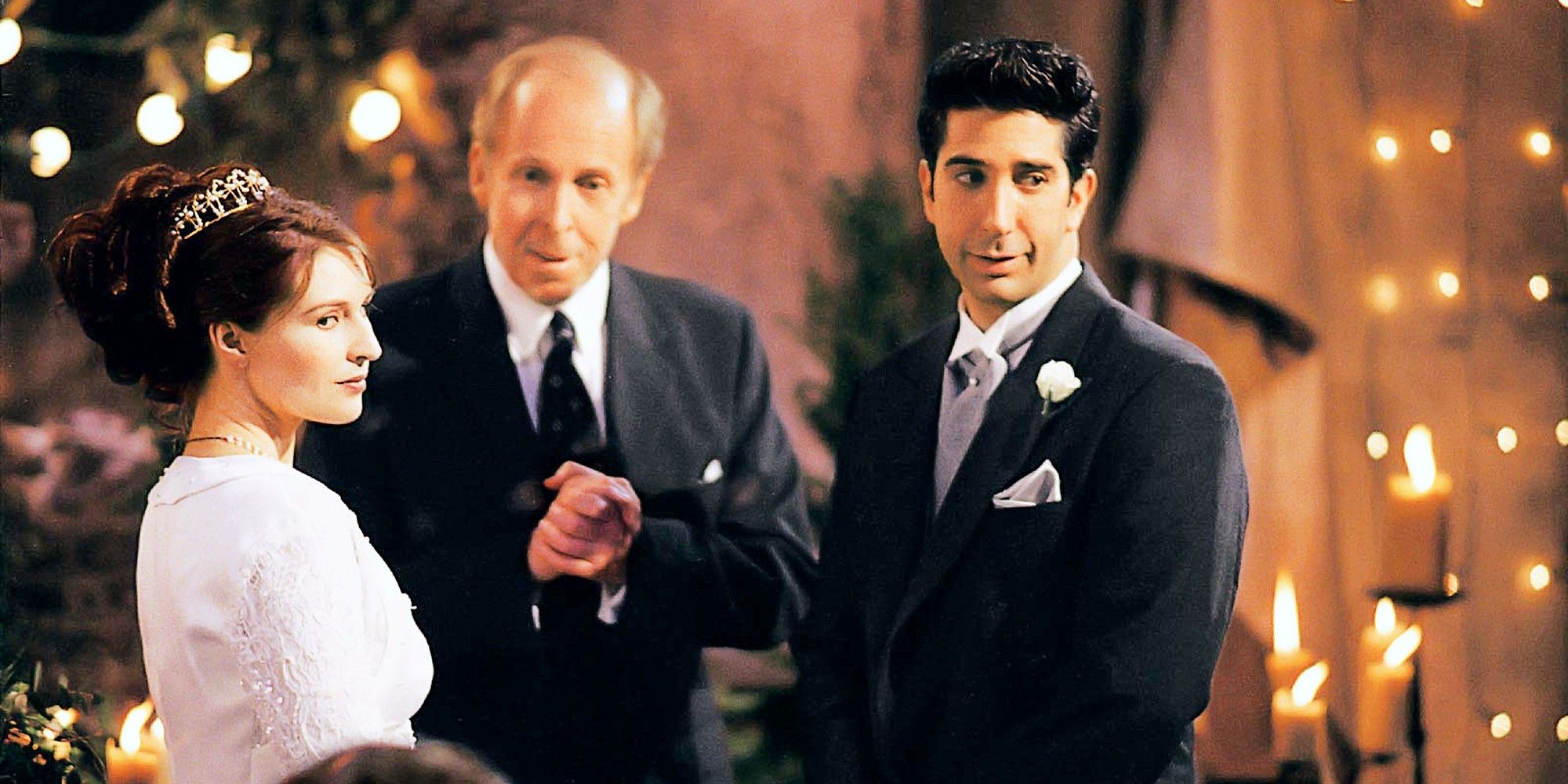 Ross and Emily at their wedding in Friends