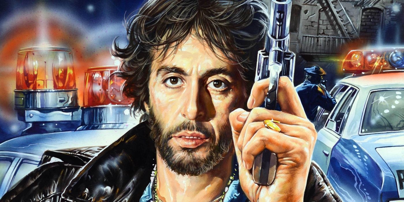 Promotional art for Al Pacino in Serpico