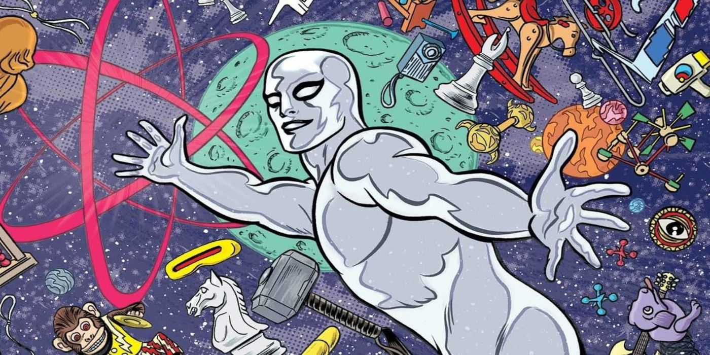 Silver Surfer as he appears in Marvel Comics
