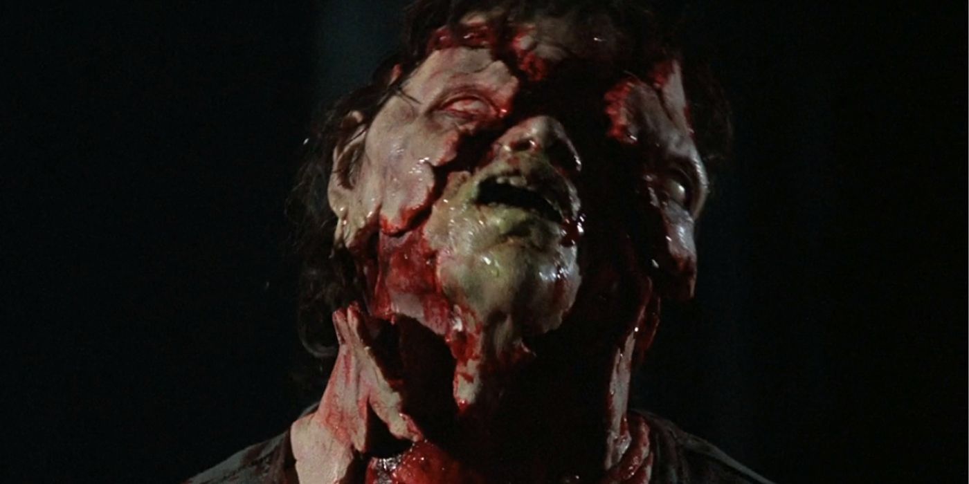 Sonny, played by Jack Magner, has his head split apart during an exorcism in Amityville II: The Possession.