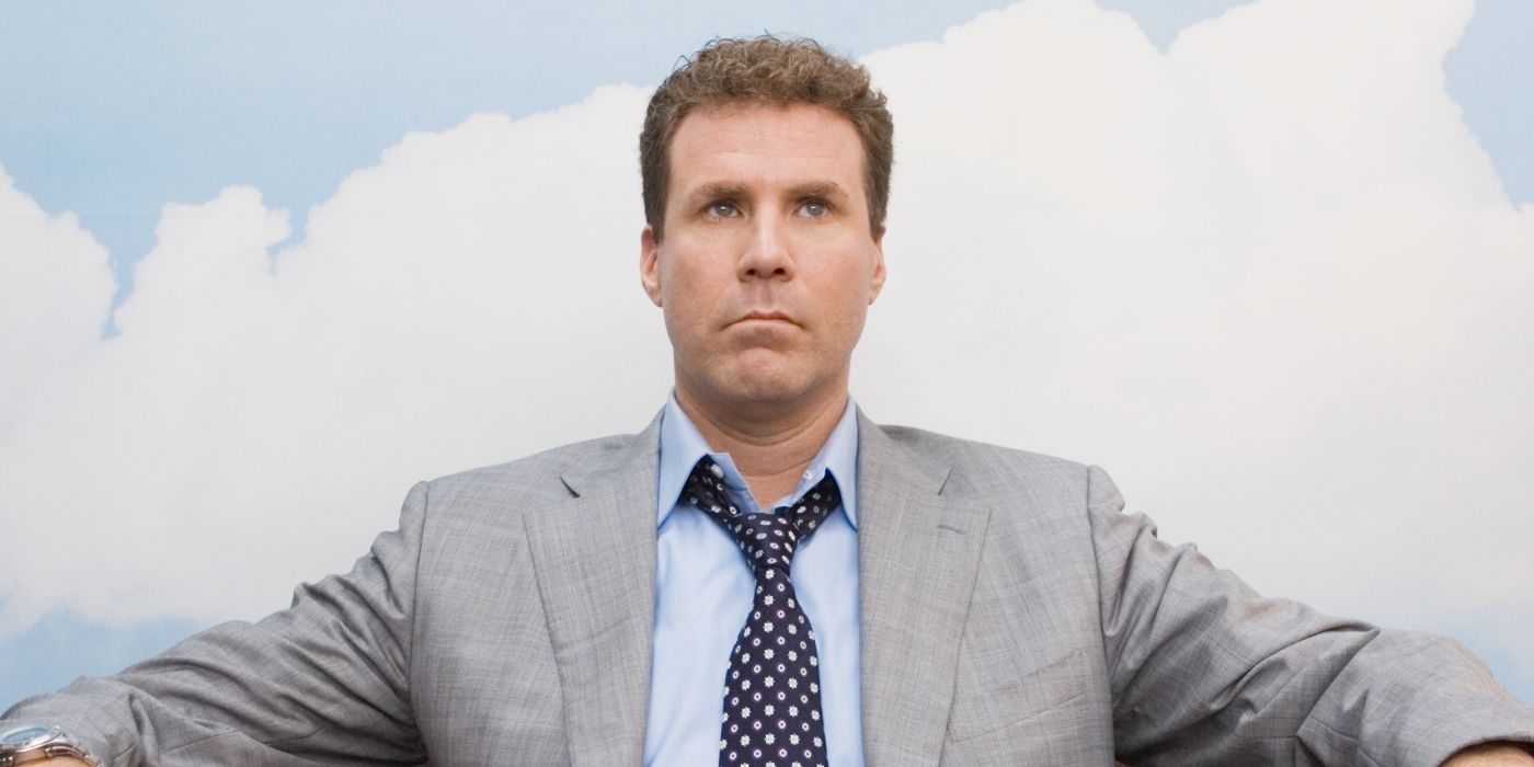 Will Ferrell's Harold Crick looking serious in Stranger Than Fiction