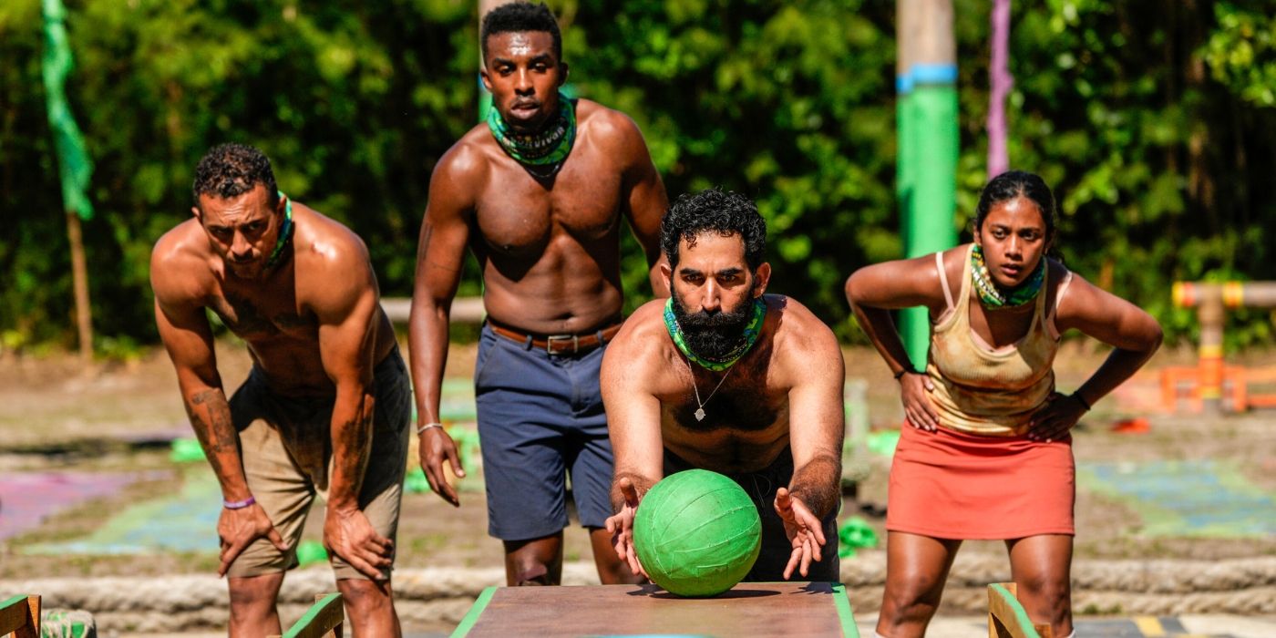 The Vula Tribe participates in the Reward Challenge on 'Survivor 48.'