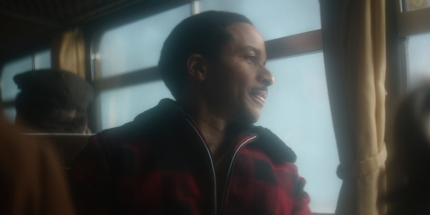 André Holland on a bus in The Actor
