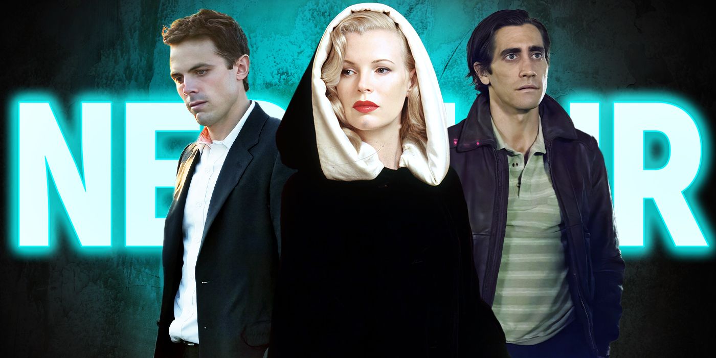 Custom image of Gone Baby Gone, L.A. Confidential, and Nightcrawler as beginner neo-noir movies.