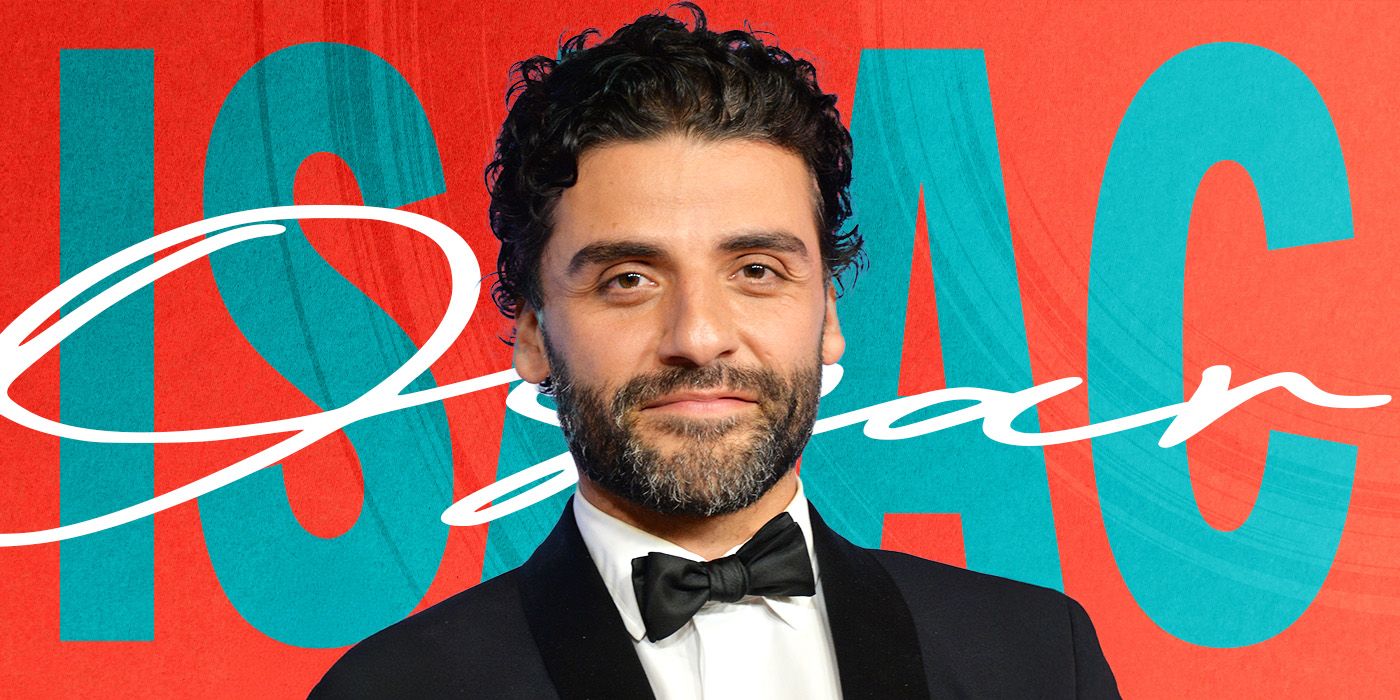 Custom image of Oscar Isaac with his name written out behind him.