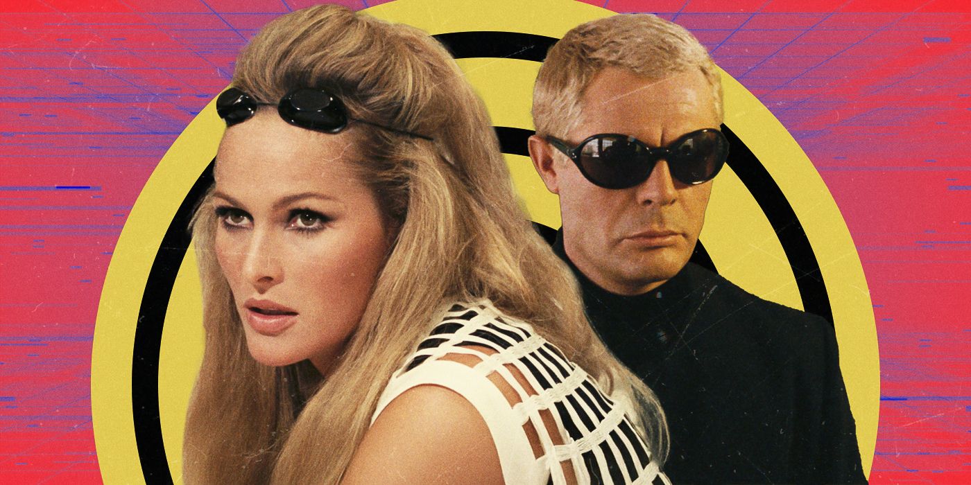 Custom image of Ursula Andress and Marcello Mastroianni in The 10th Victim