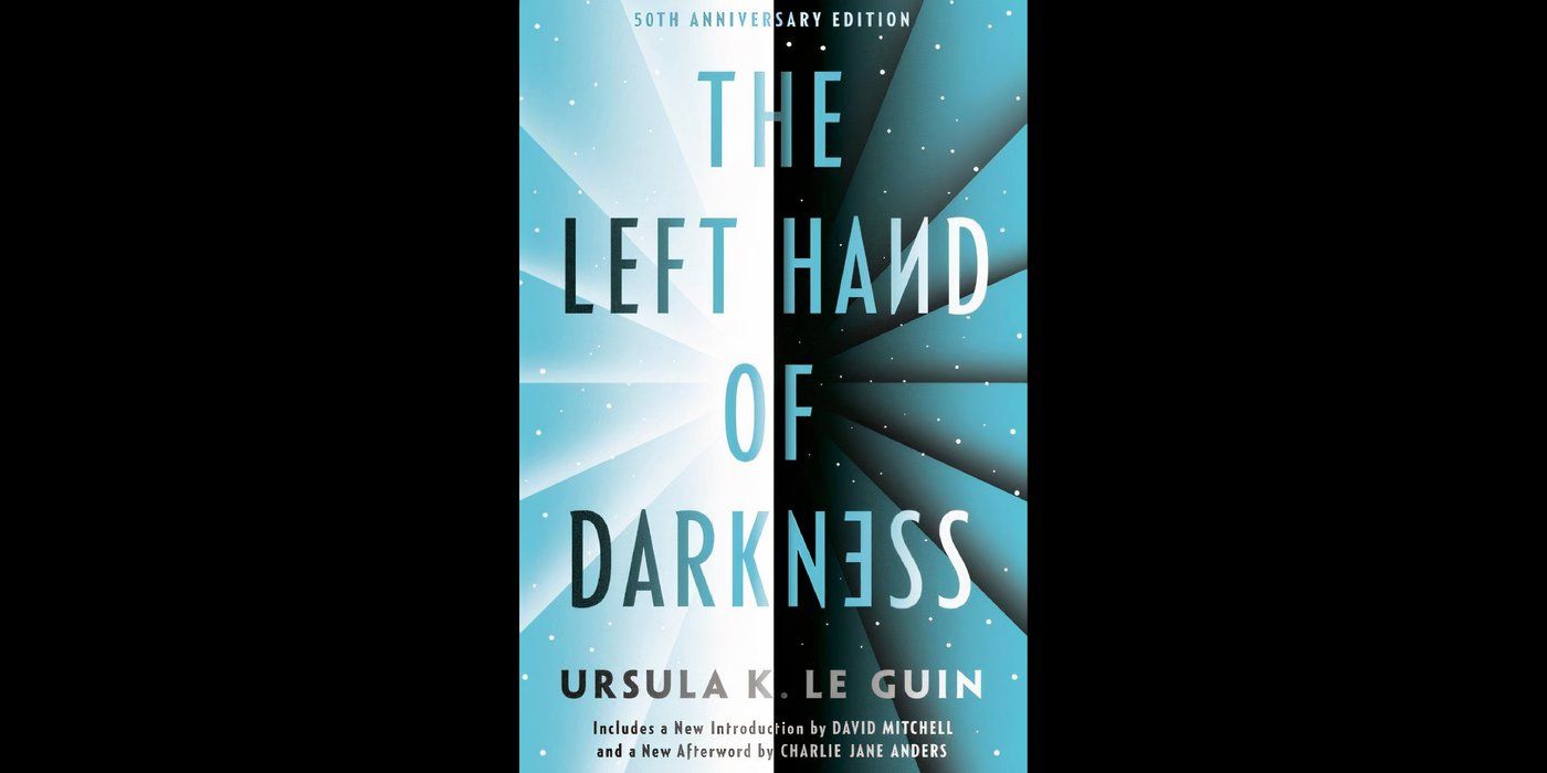 A capa do romance a mão esquerda da escuridão por Ursula K. Le Guin