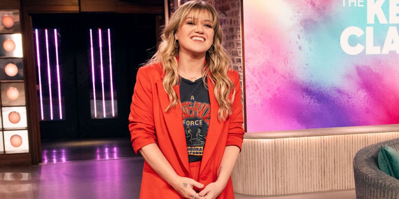 Kelly Clarkson delivers her monologue on &lsquo;The Kelly Clarkson Show.'
