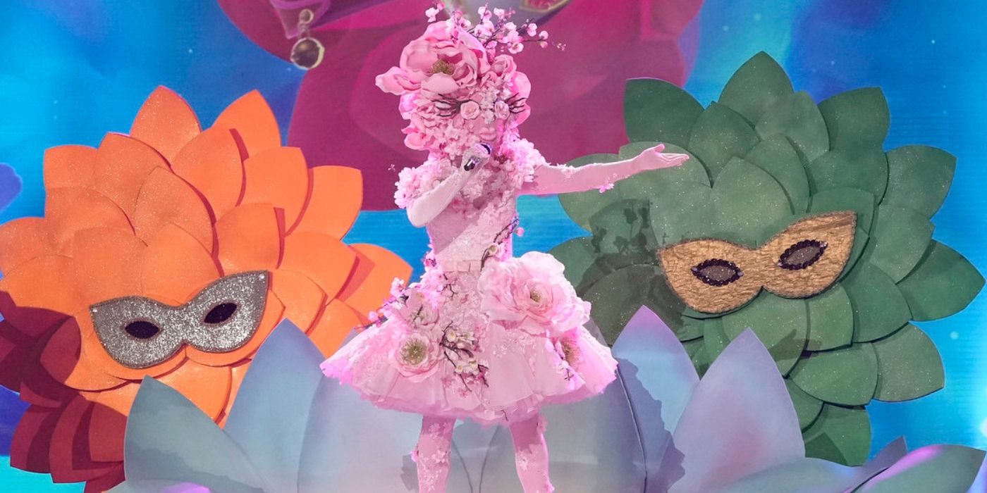 Cherry Blossom performs on Carnival Night on &lsquo;The Masked Singer.'