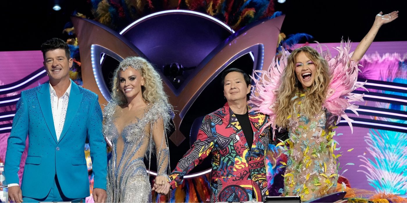 &lsquo;The Masked Singer&rsquo; Season 13 panel celebrates Carnival.
