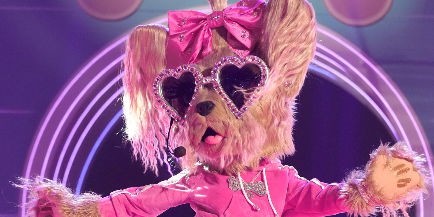 Yorkie sings on Carnival Night on &lsquo;The Masked Singer&rsquo; Season 13.