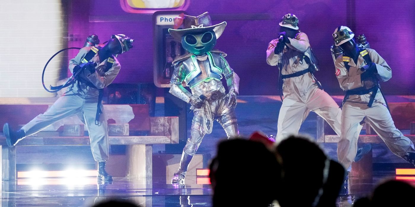 Space Ranger with the Ghostbusters on &lsquo;The Masked Singer&rsquo; Season 13.