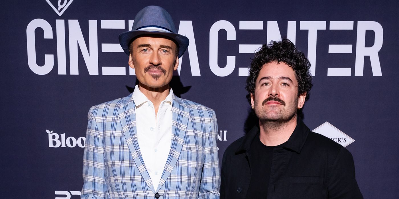 Julian McMahon and Lorcan Finnegan at SXSW 2025 for The Surfer