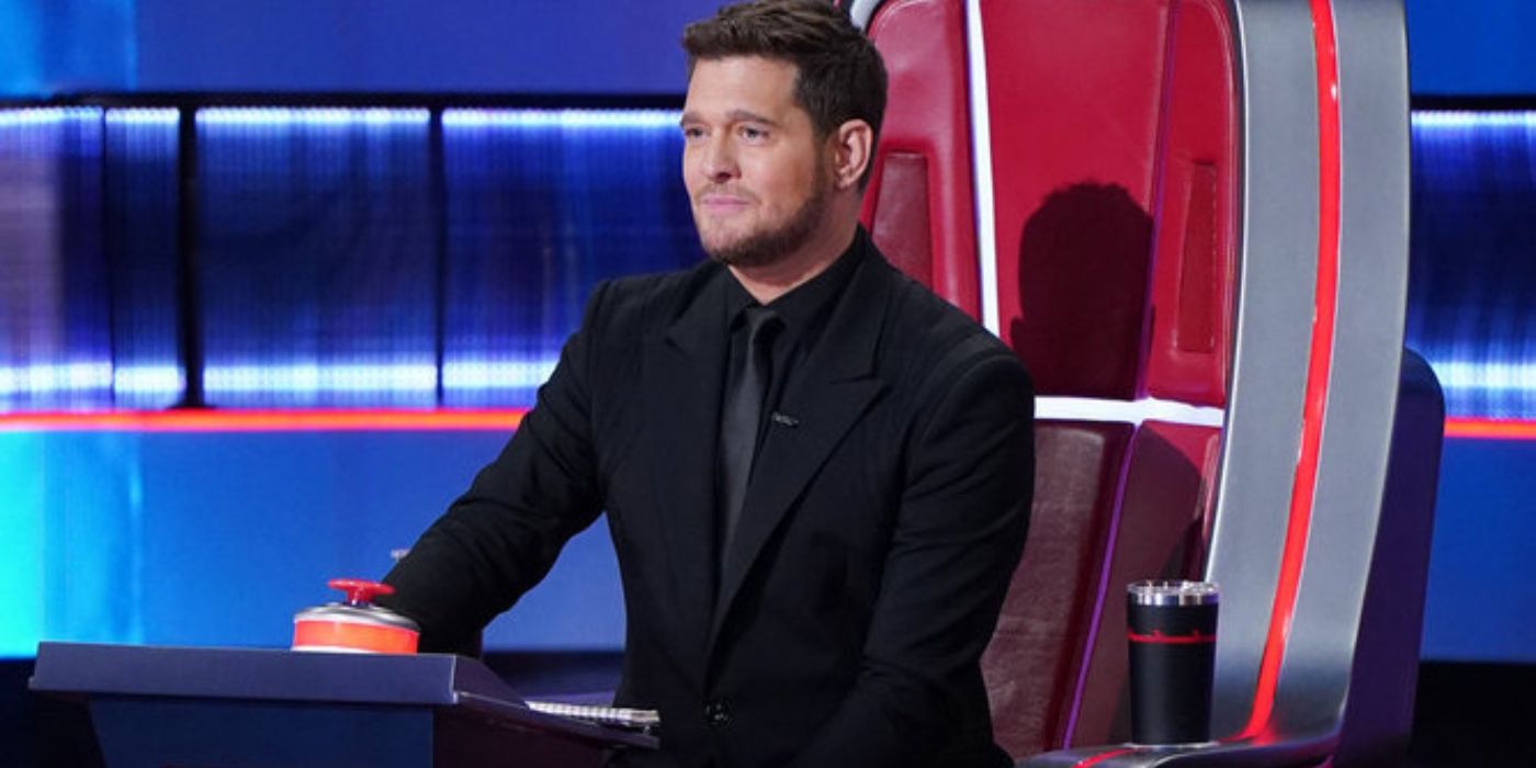 Michael Bublé during the Battles on 'The Voice' Season 27.