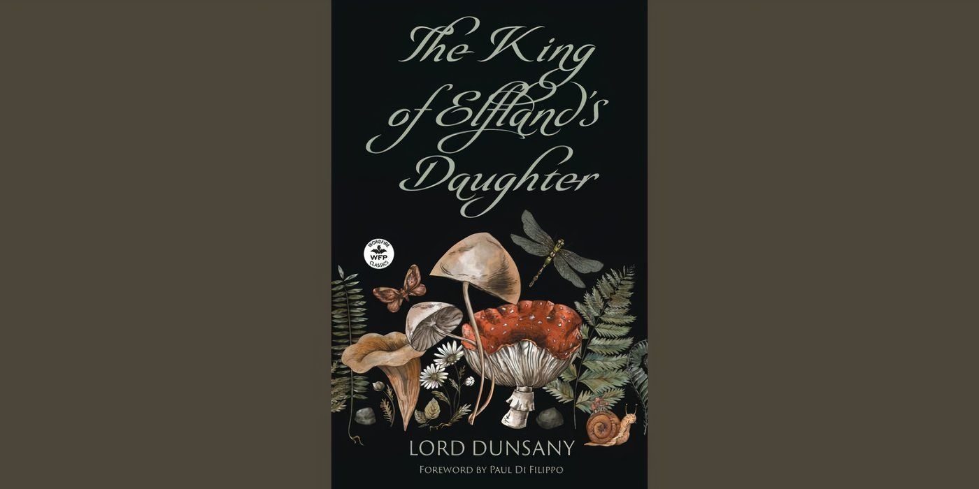 The front cover of &lsquo;the king of elfland&rsquo;s daughter&rsquo;