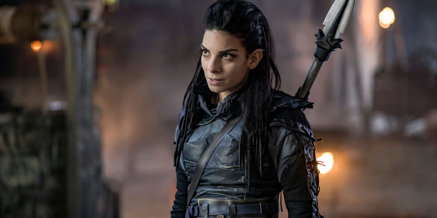 Jessica Green as Talon in &lsquo;The Outpost&rsquo;.