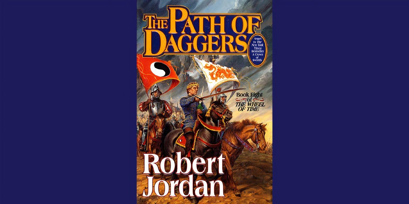 the front cover of &lsquo;the path of daggers&rsquo; by robert jordan