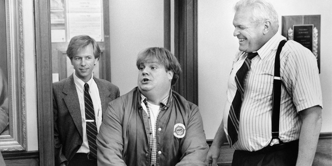 David Spade, Chris Farley and Brian Dennehy in Tommy Boy restored in 4K