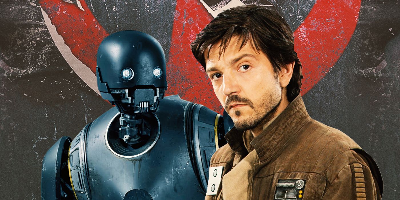 Diego Luna as Cassian Andor and K2-SO 