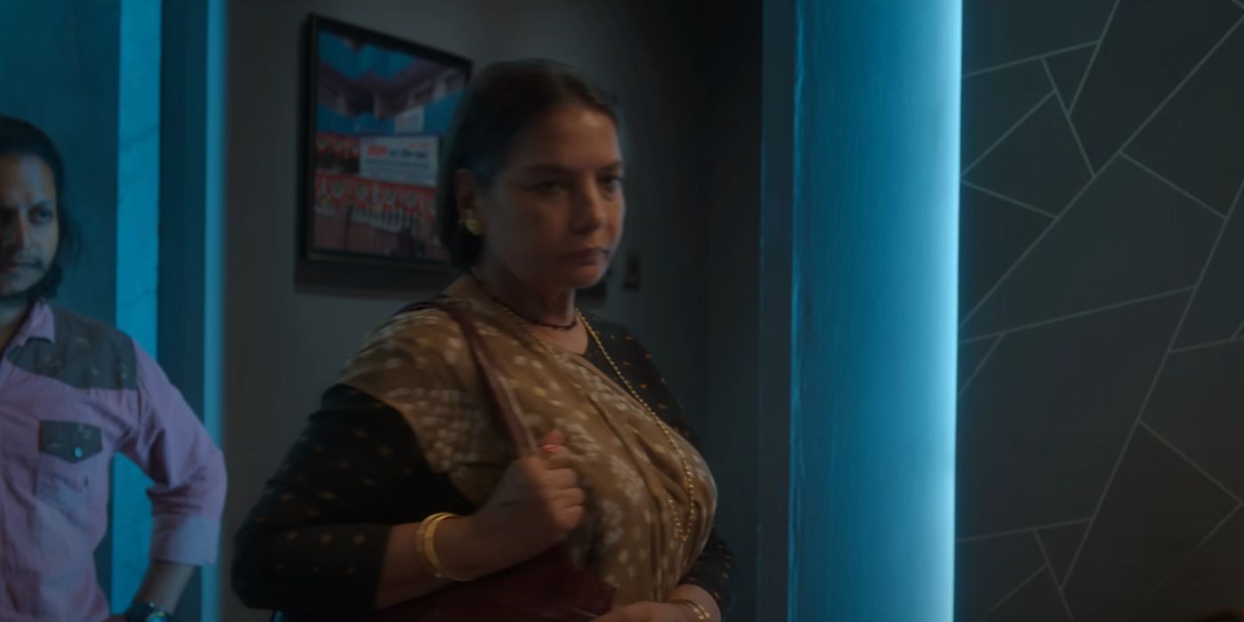 Shabana Azmi truly shines in the role of a retired drug queenpin.