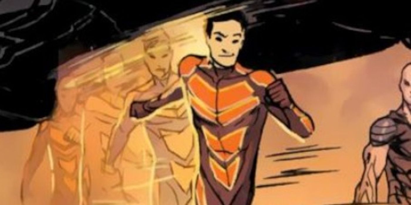 Velocidad moves quickly in the pages of Marvel Comics