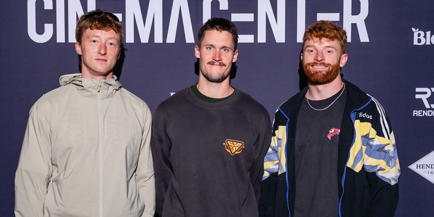 Toby Segar, Callum Powell and Drew Taylor at SXSW 2025 for We Are Storror