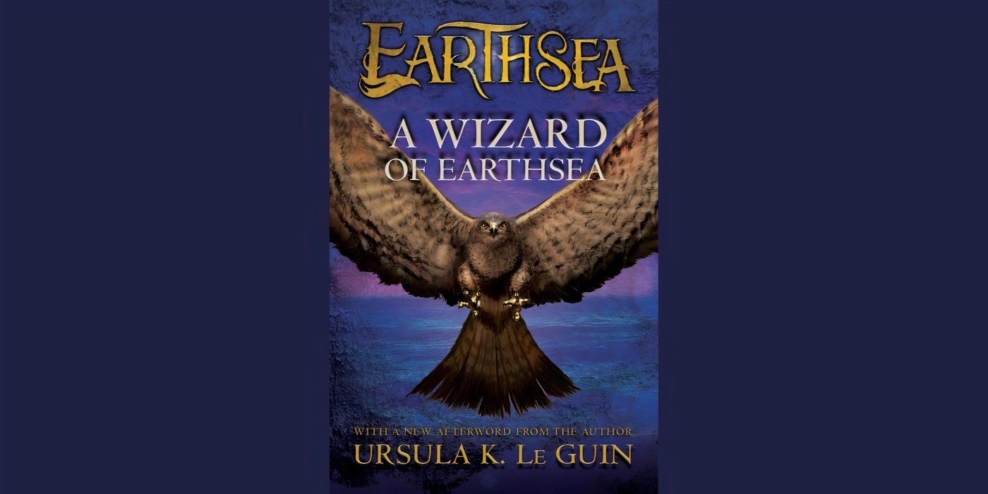 The front cover of &lsquo;a wizard of earthsea&rsquo;