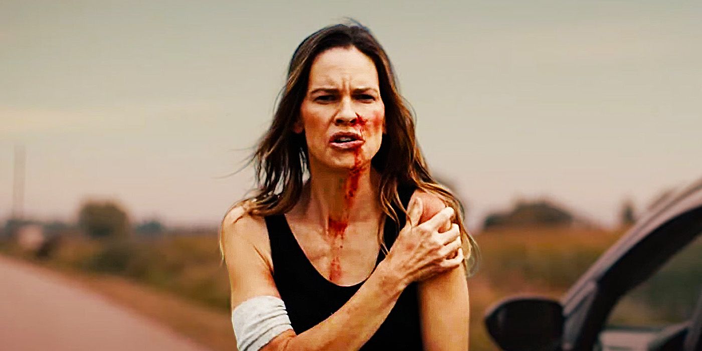 Hilary Swank in the trailer for Yellowjackets Season 3