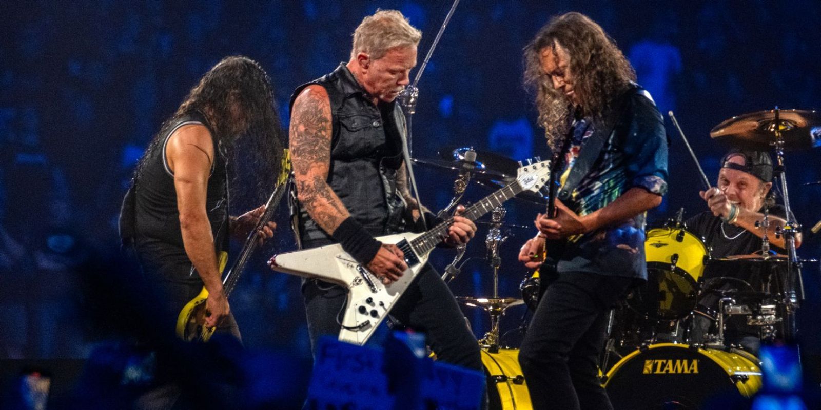 Metallica performs in Los Angeles at Sofi Stadium.