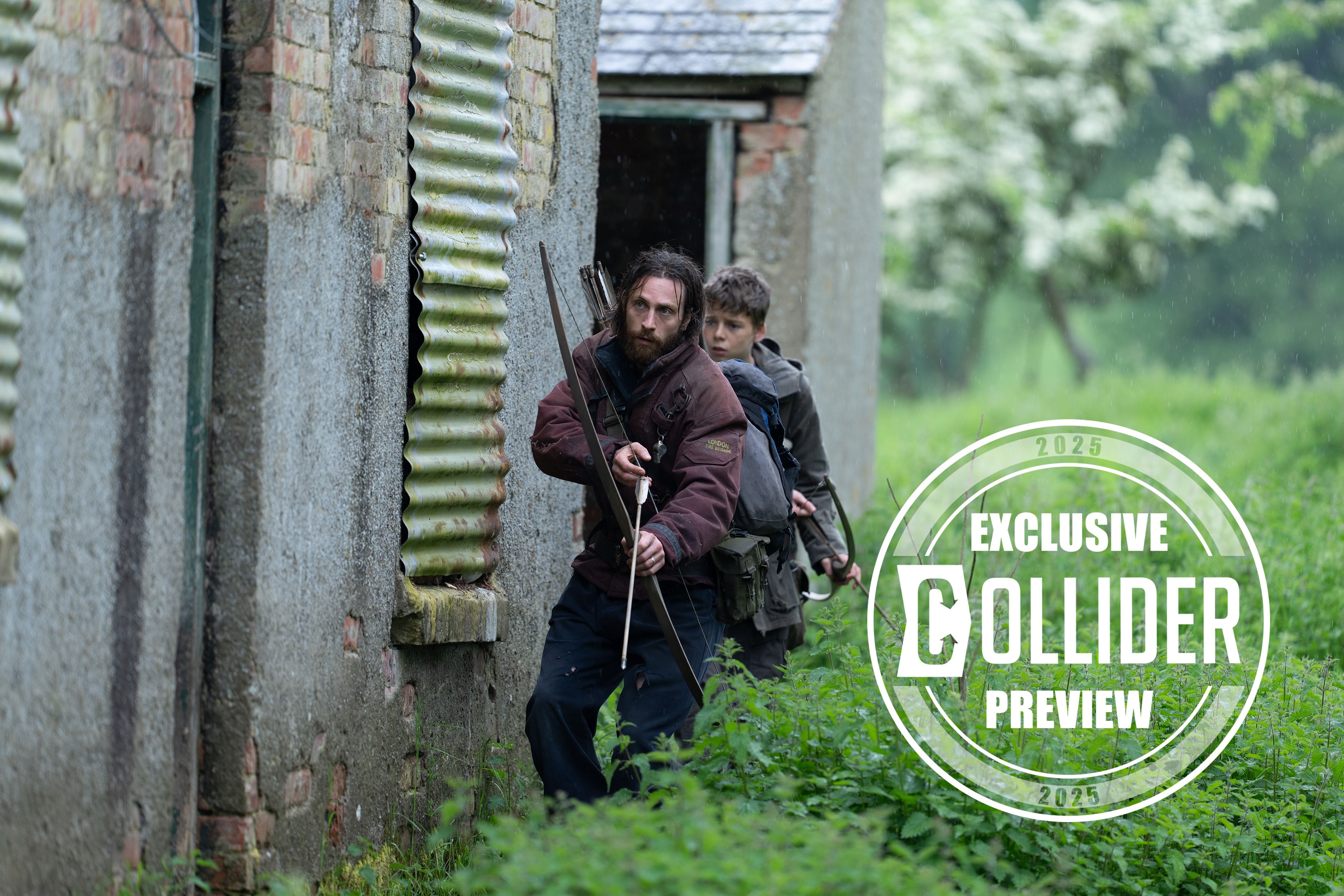 Aaron Taylor Johnson and Alfie Williams 28-Years-Later-Exclusive