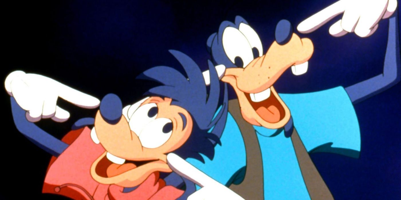 Max and Goofy in A Goofy Movie