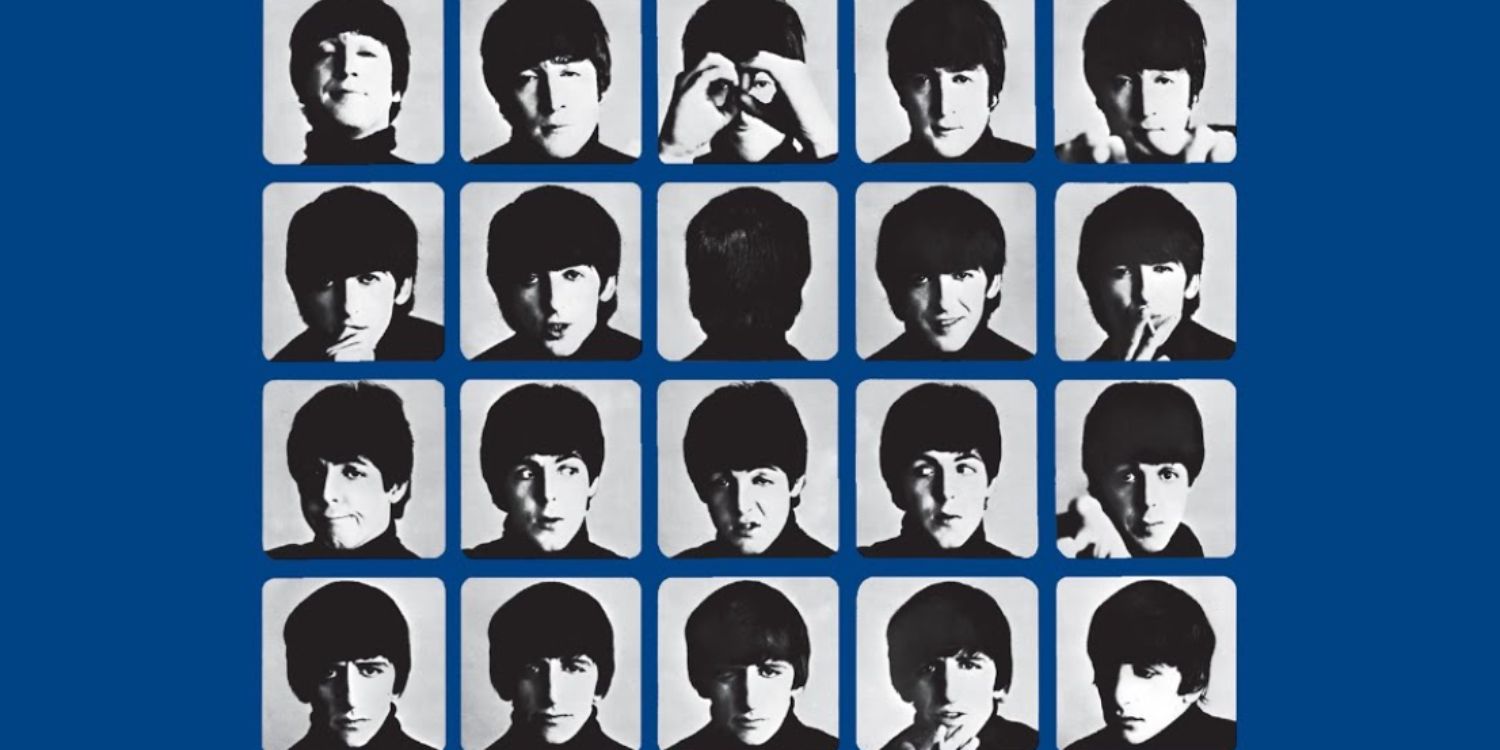 A Hard Day&rsquo;s Night - album cover