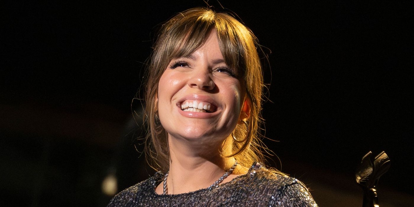 Drew Ryn smiles after her Showstoppers performance on &lsquo;American Idol&rsquo; Season 23.