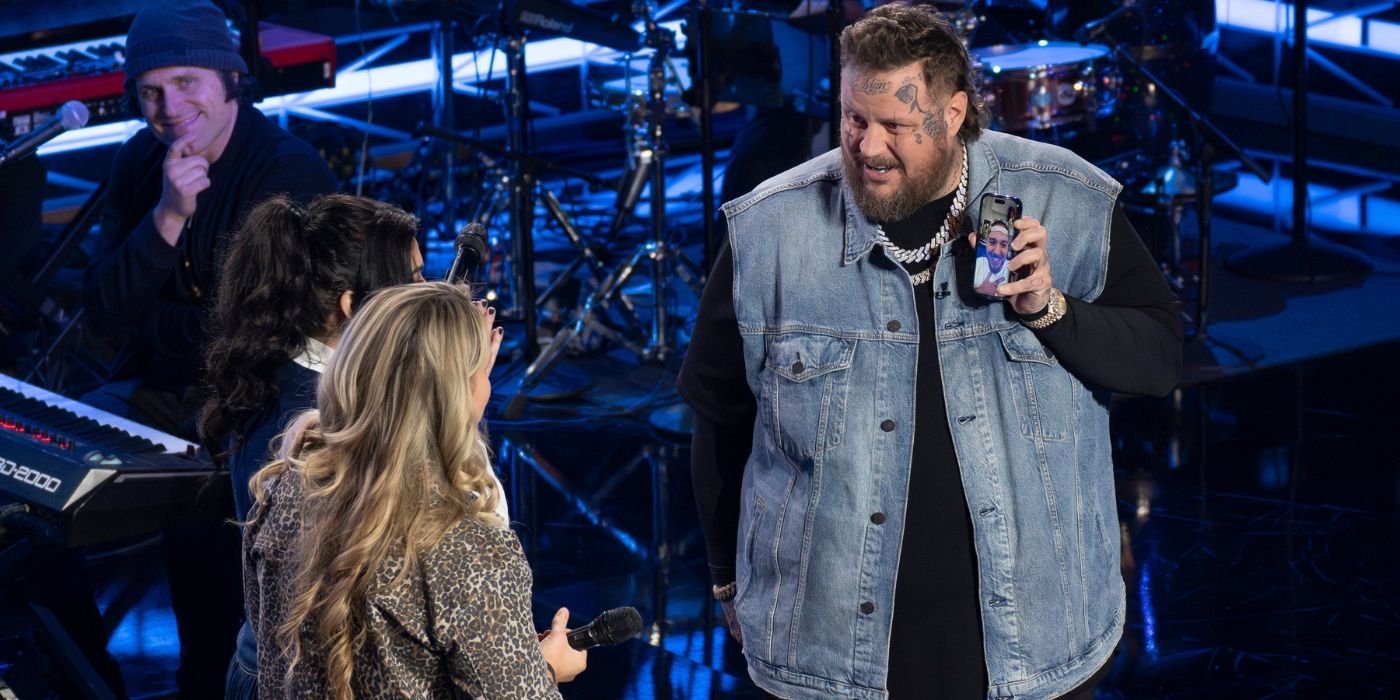 Jelly Roll gives Breanna Nix and Rylie O'Neill a special surprise after their Head-to-Head on 'American Idol' Season 23.