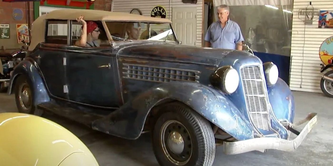 1935 Auburn Phaeton 653 on American Pickers.